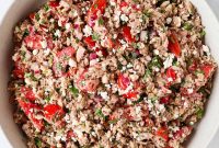 Mediterranean Tuna and Tomato Salad Recipe