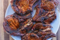 Juicy Grilled Pork Chops with Garlic Herb Marinade