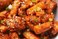 Crispy Korean Popcorn Chicken Recipe Dakgangjeong Style