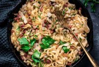 Classic Haluski: Fried Cabbage and Noodles with Bacon