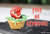 Audrey Cookie Cups Inspired by Little Shop of Horrors