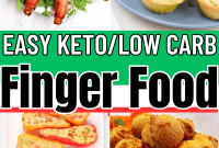 Keto Low-Carb Finger Food Recipes for Parties
