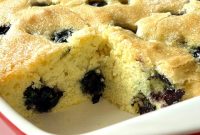 Blueberry Buckle Recipe with Fresh or Frozen Berries