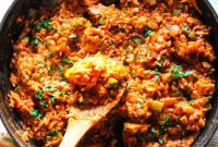 Leftover Turkey Spanish Rice Recipe