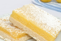 Classic Lemon Bars Recipe with Buttery Shortbread Crust