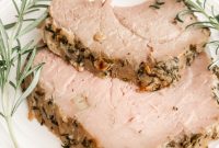 Herb-Rubbed Pork Sirloin Roast Recipe