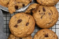Chewy Chocolate Chip Cookies With Soft Centers