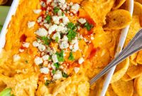 Spicy Buffalo Chicken Dip for Game Day