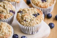 Gluten Free Blueberry Streusel Muffins Recipe