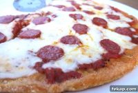 Keto Fathead Pizza Crust with Lupin (Low-Carb)