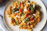 Creamy Pumpkin and Feta Pasta Recipe
