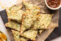 Cheesy Chili Garlic Bread Recipe