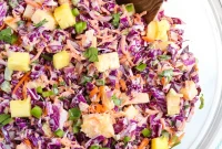 Spicy Pineapple Jalapeno Coleslaw Recipe
