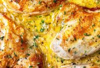 Skillet French Onion Chicken with Caramelized Onions