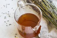 Honey Lavender Simple Syrup Recipe for Cocktails and Desserts