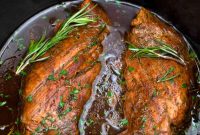 Slow-Cooker Pork Tenderloin with Balsamic Glaze