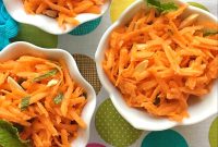 Carrot Salad with Mint, Honey, and Lime