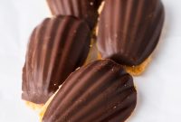 Gluten-Free Chocolate-Dipped Madeleines