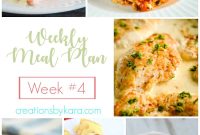 Week 4 Meal Plan: 7 Day Menu