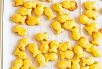 Homemade Goldfish Crackers Recipe: Baked Cheddar Snacks