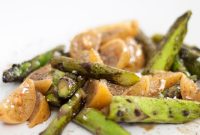 Roasted Asparagus with Preserved Lemon Recipe