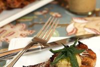 Rum and Molasses Glazed Pork Steaks Recipe