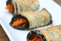 Baked Eggplant Roll-Ups Video Recipe