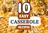 Casserole Recipes for Quick Weeknight Dinners