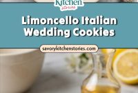 Limoncello Italian Wedding Cookies Recipe for Celebrations