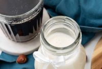 Make Your Own Hazelnut Coffee Creamer
