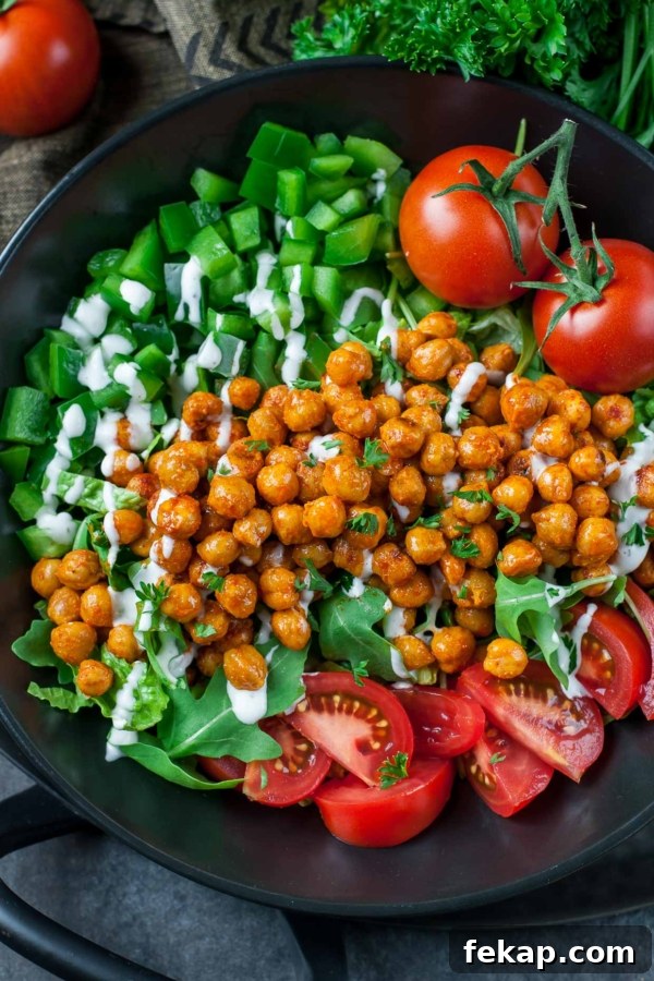 Mediterranean Chickpea and Feta Salad with Lemon Vinaigrette 8 Buffalo Chickpea Salad
