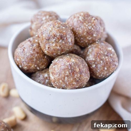 No-Bake Peanut Butter Energy Balls