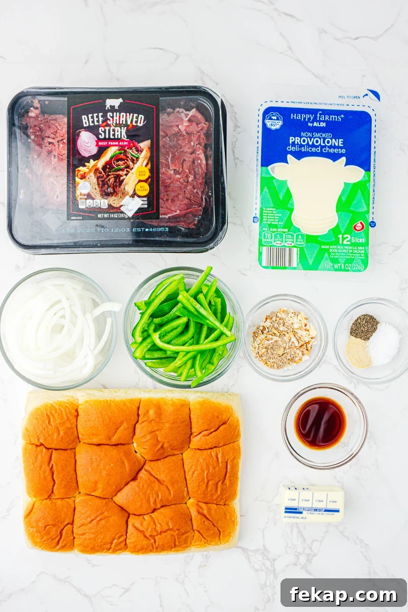 Philly Cheesesteak Sliders on Hawaiian Rolls Game Day Recipe 3 img 108938 2