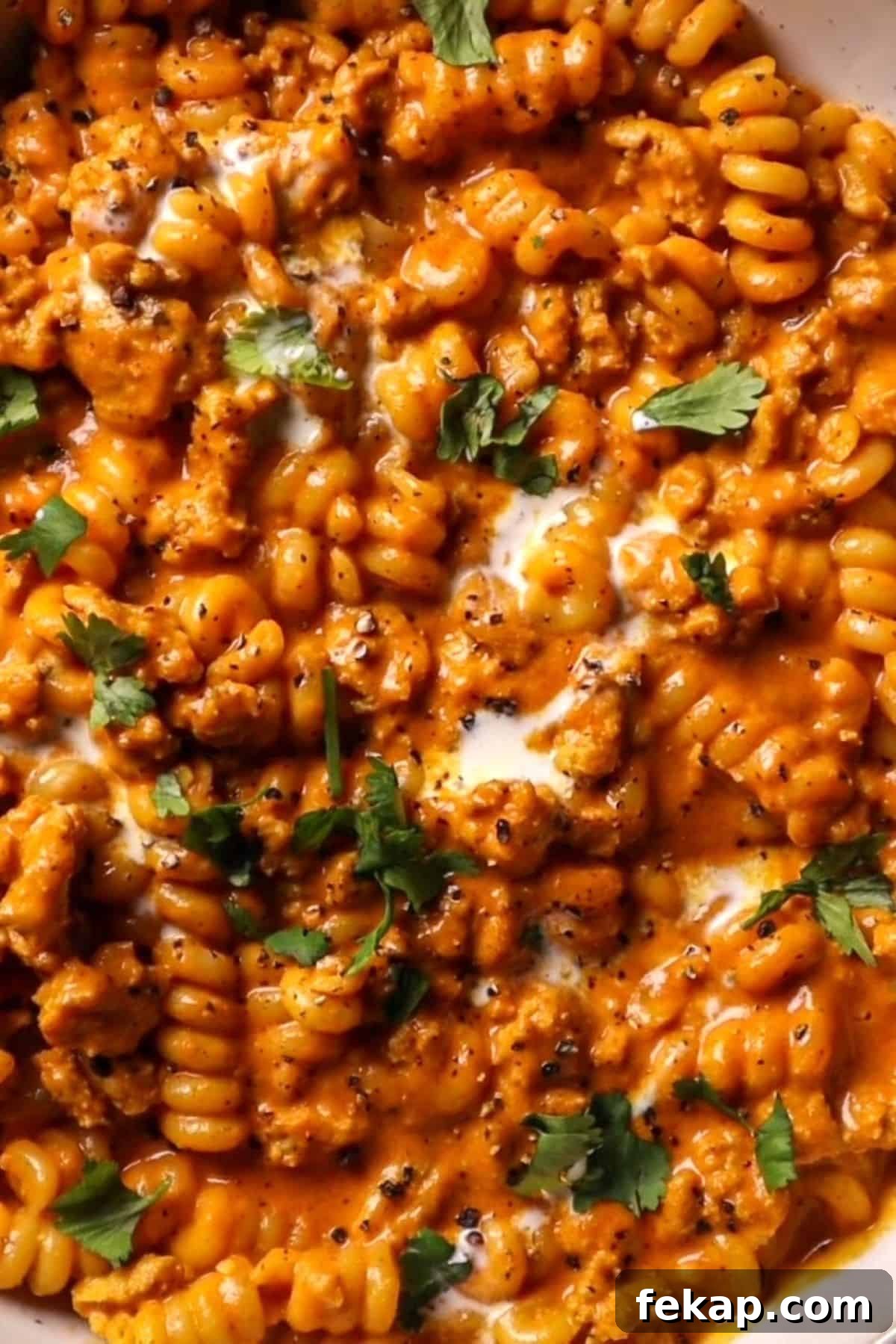 Creamy Indian Style Butter Chicken Pasta Recipe 2 butter chicken pasta