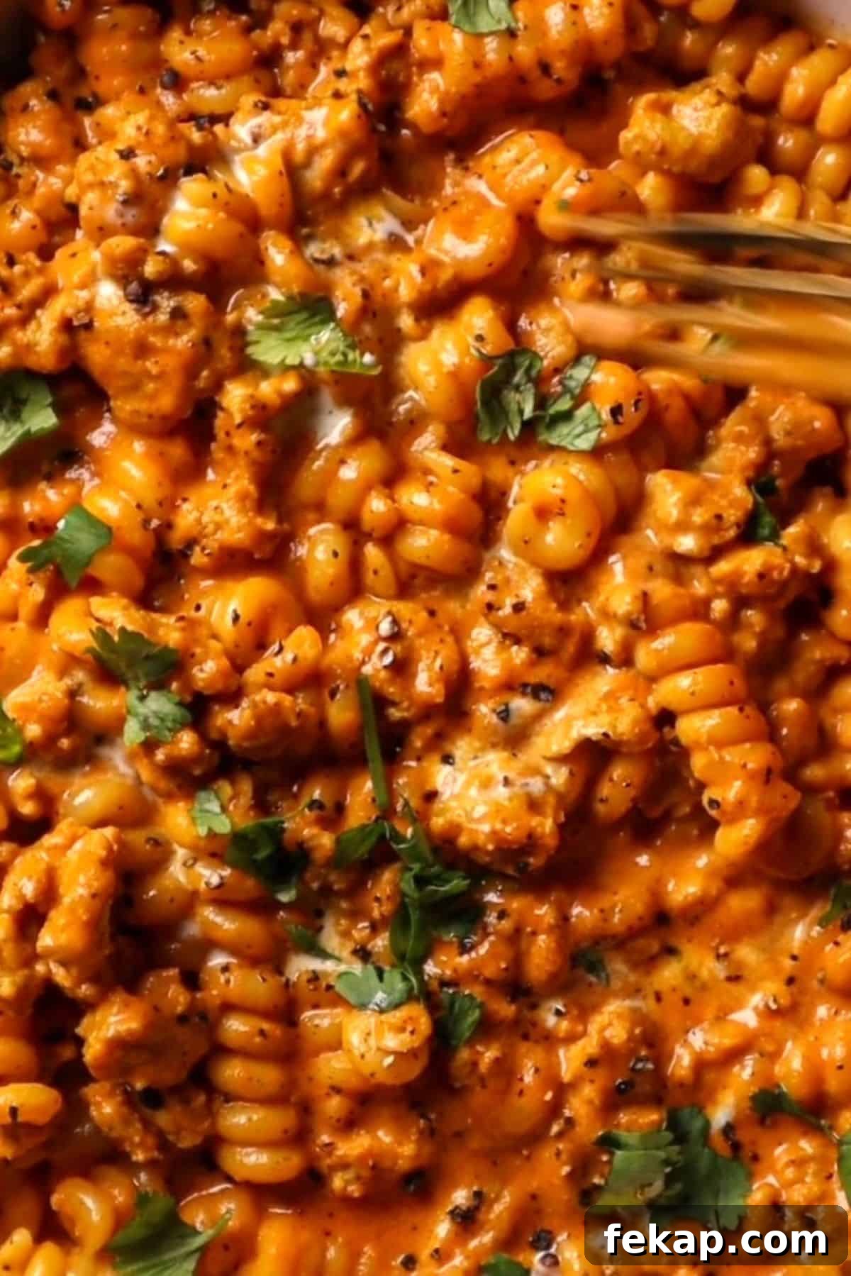 Creamy Indian Style Butter Chicken Pasta Recipe 3 buttered chicken pasta