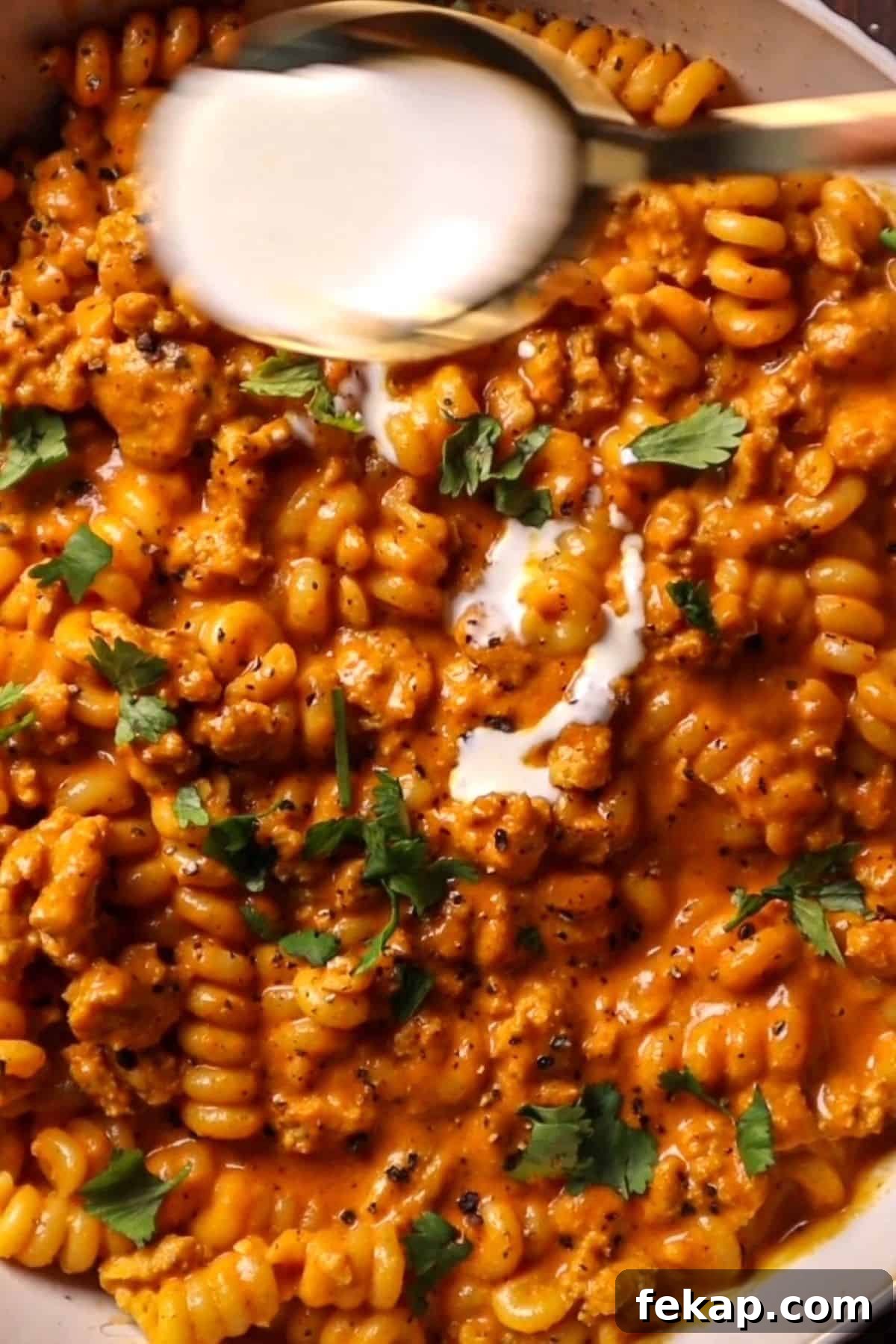Creamy Indian Style Butter Chicken Pasta Recipe 6 butter chicken pasta and cream