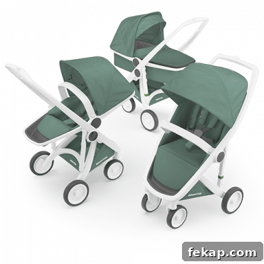 Strollers Without Flame Retardants or PFAS 19 greentom stroller