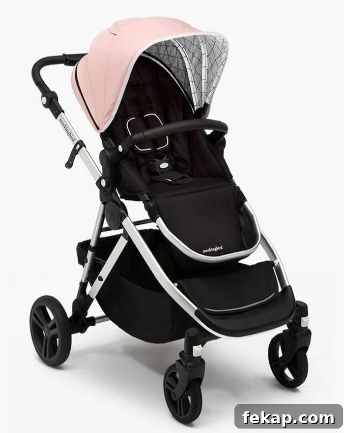 Strollers Without Flame Retardants or PFAS 5 mockingbird non toxic stroller