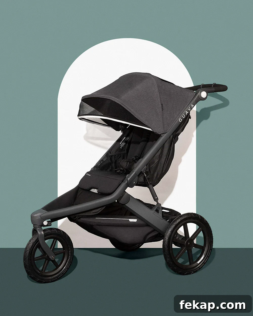 Strollers Without Flame Retardants or PFAS 8 non-toxic jogging stroller from guava