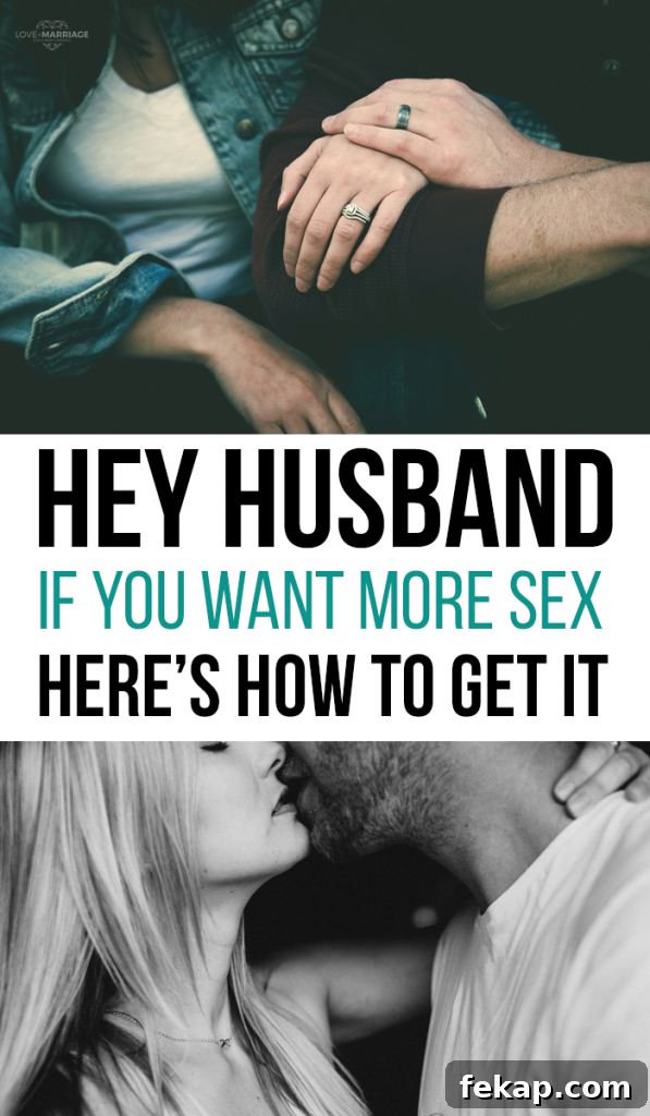 Hey Husband, If You Want More Sex, Here's How To Get It