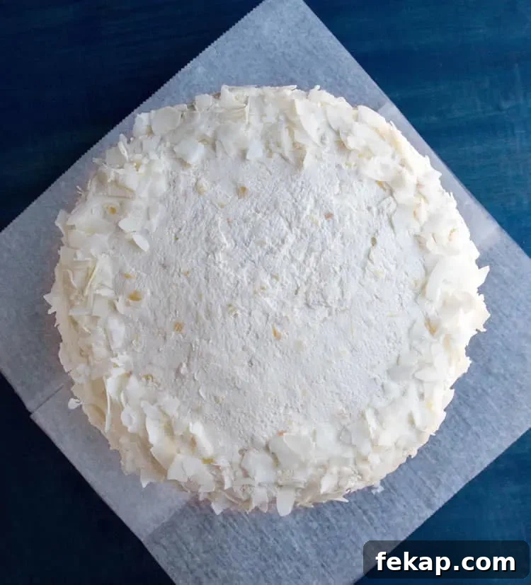 Silky Mandarin Orange and Pineapple Cream Cake Recipe 6 Mandarin Orange Pineapple Cream Cake. Layers of mandarin orange cake, filled with pineapple coconut pastry cream and covered in pineapple whipped cream and coconut chips. Perfect for Easter or Spring gatherings.