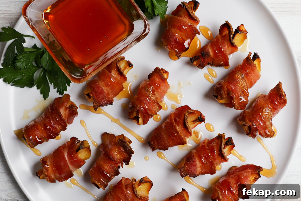 Bacon-Wrapped Apples