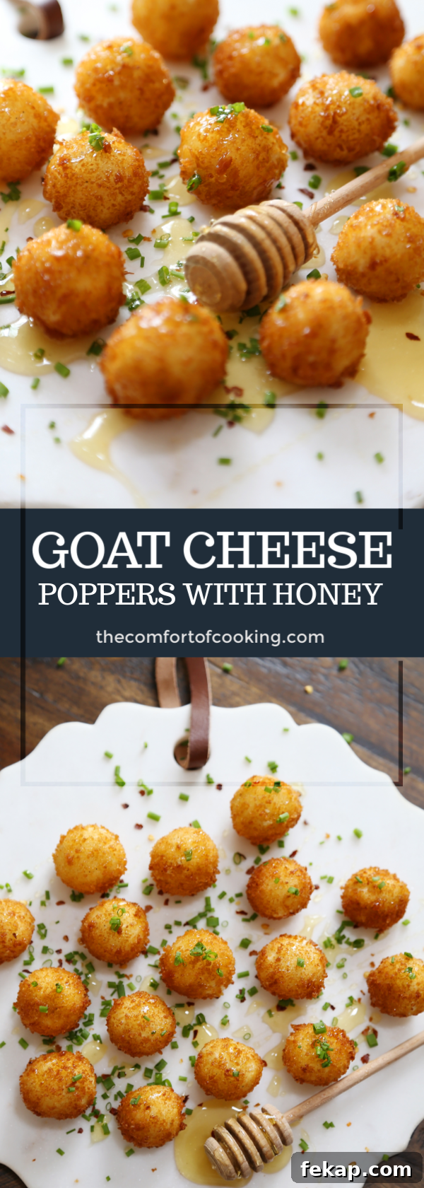 Crispy Goat Cheese Poppers with Honey Drizzle 8 img 13022 7