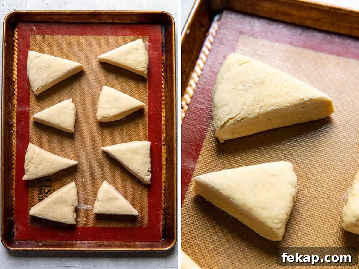 Scones served on a plate