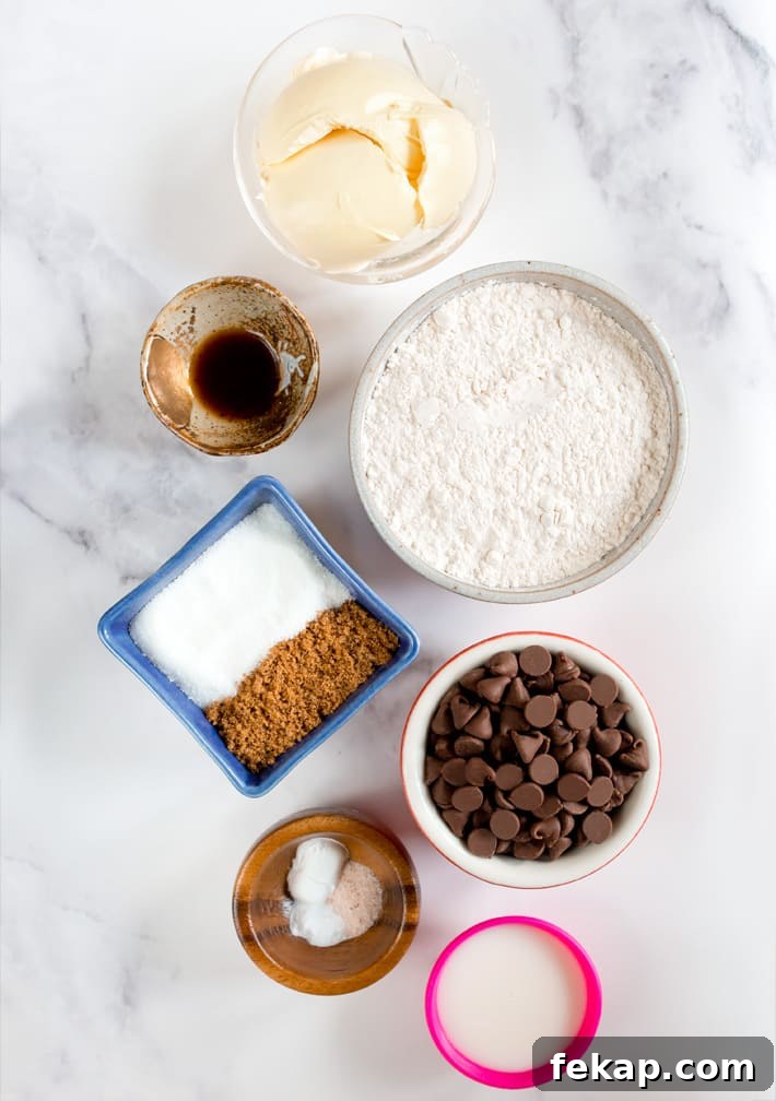 Dairy Free Blondie Ingredients