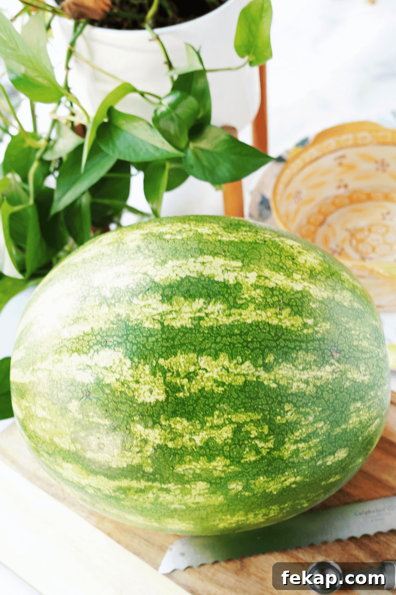 whole watermelon