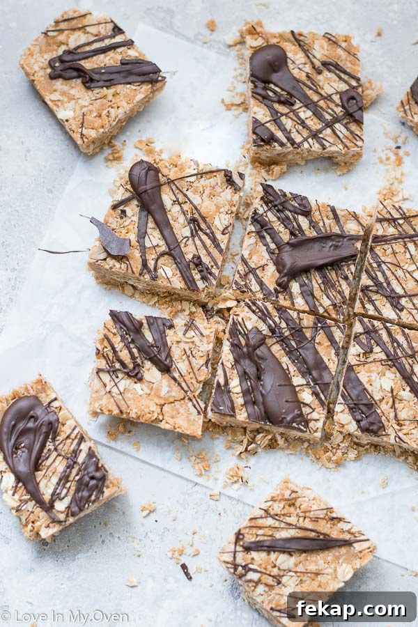 oatmeal peanut butter granola bars