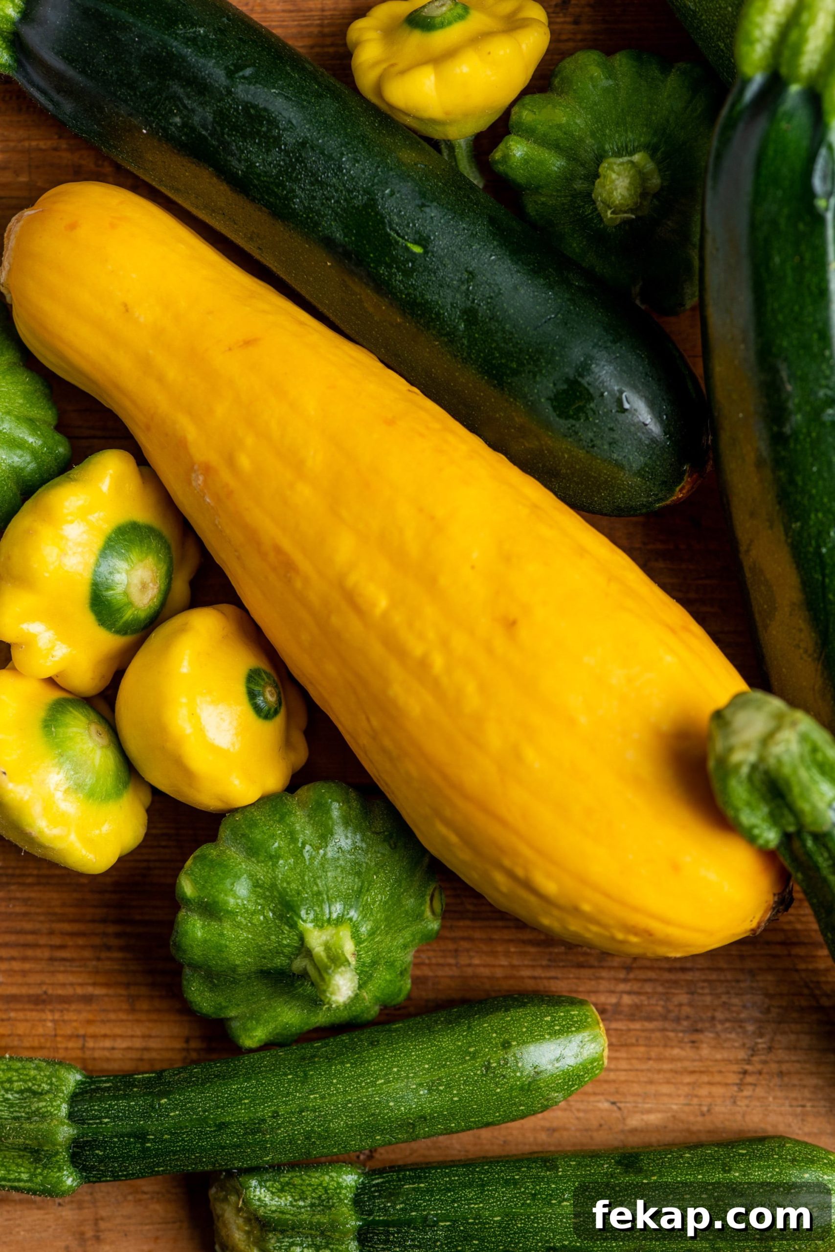 7 Delicious Ways to Cook Zucchini: Roast, Saute, Grill 3 Fresh summer squash and zucchini of various sizes.