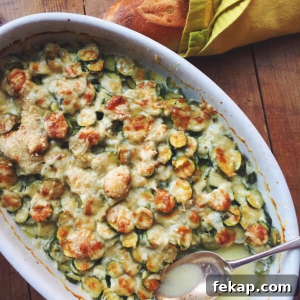 7 Delicious Ways to Cook Zucchini: Roast, Saute, Grill 5 Baby Zucchini Gratin / Katie Workman themom100.com