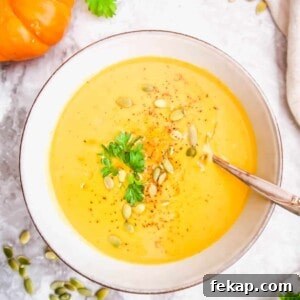 Dairy-Free Pumpkin Sweet Potato Soup